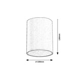 Luminária de superfície exterior Rabalux Zombor 7819 Antracite 35W IP54. Ideal para qualquer terraço e muito mais