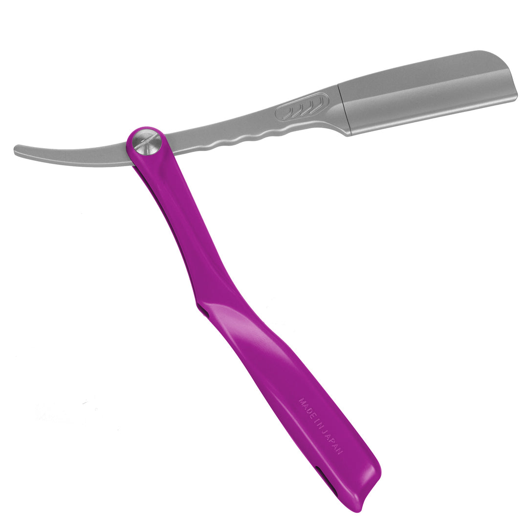 Lâmina de barbear Shavette Feather Blade Professional Artist Club Wine ACS-RW