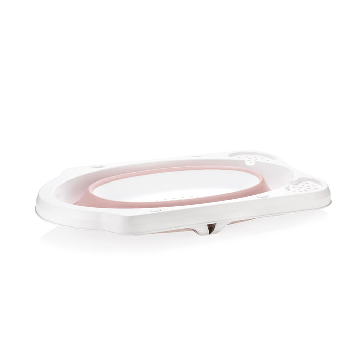 Banheira dobrável para bebê Keepeper Maja branca e rosa 1064758100000