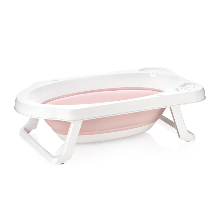Banheira dobrável para bebê Keepeper Maja branca e rosa 1064758100000