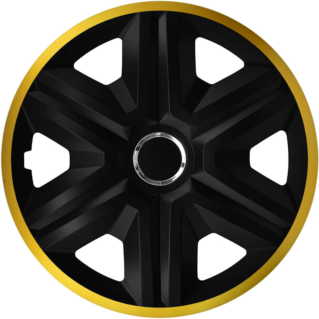 Juego de tapacubos NRM 14" FAST LUX oro tapacubos universal 4 piezas
