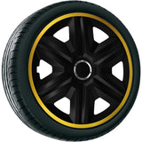 Calotas universais NRM 16" FAST LUX ouro 4 peças