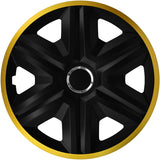 Calotas universais NRM 16" FAST LUX ouro 4 peças