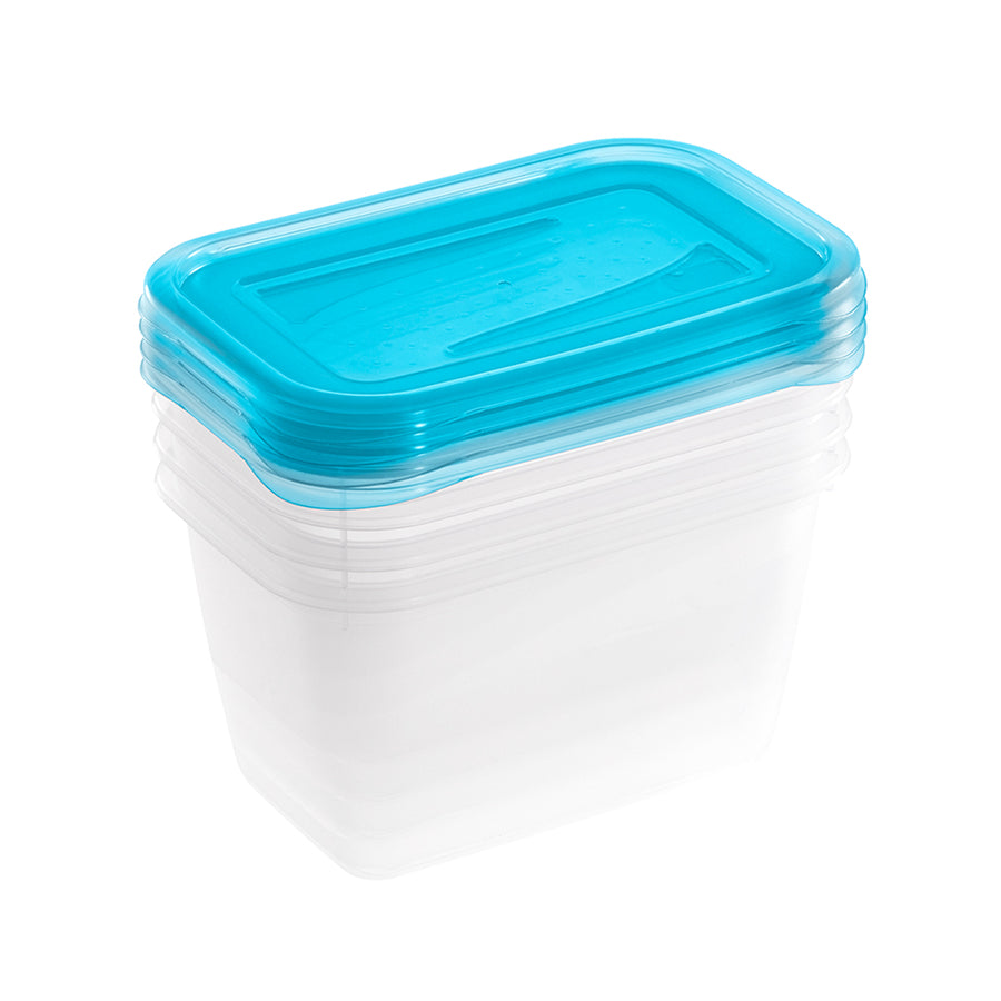 Juego de 4 recipientes Keeeper Fredo Fresh de 0,75 l para alimentos