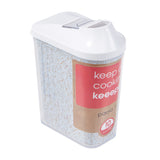 Recipiente transparente para productos a granel 1 litro Keeeper Paola