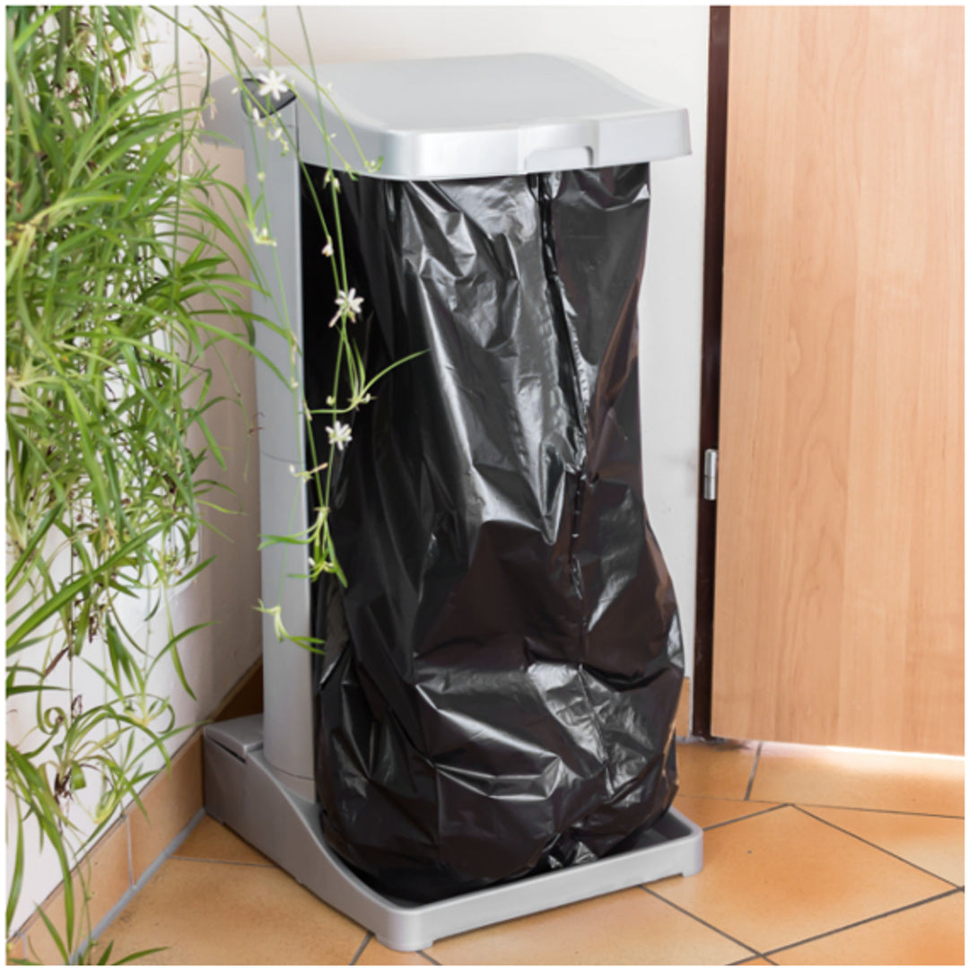 Cesta de saco de lixo Keeper Ole 60-120L prata