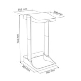 Cesta de saco de lixo Keeper Ole 60-120L prata
