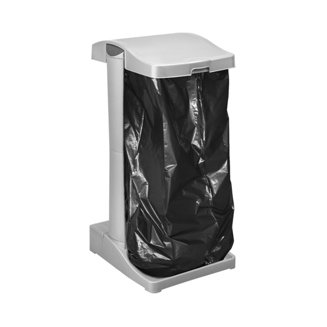 Cesta de saco de lixo Keeper Ole 60-120L prata