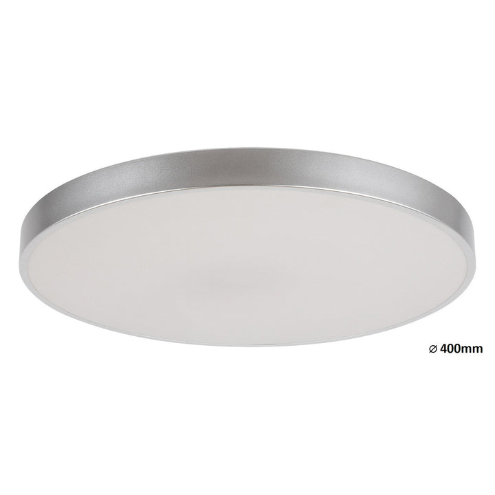 Lámpara de techo Rabalux Tesia 3315 silver 36W luz blanca natural