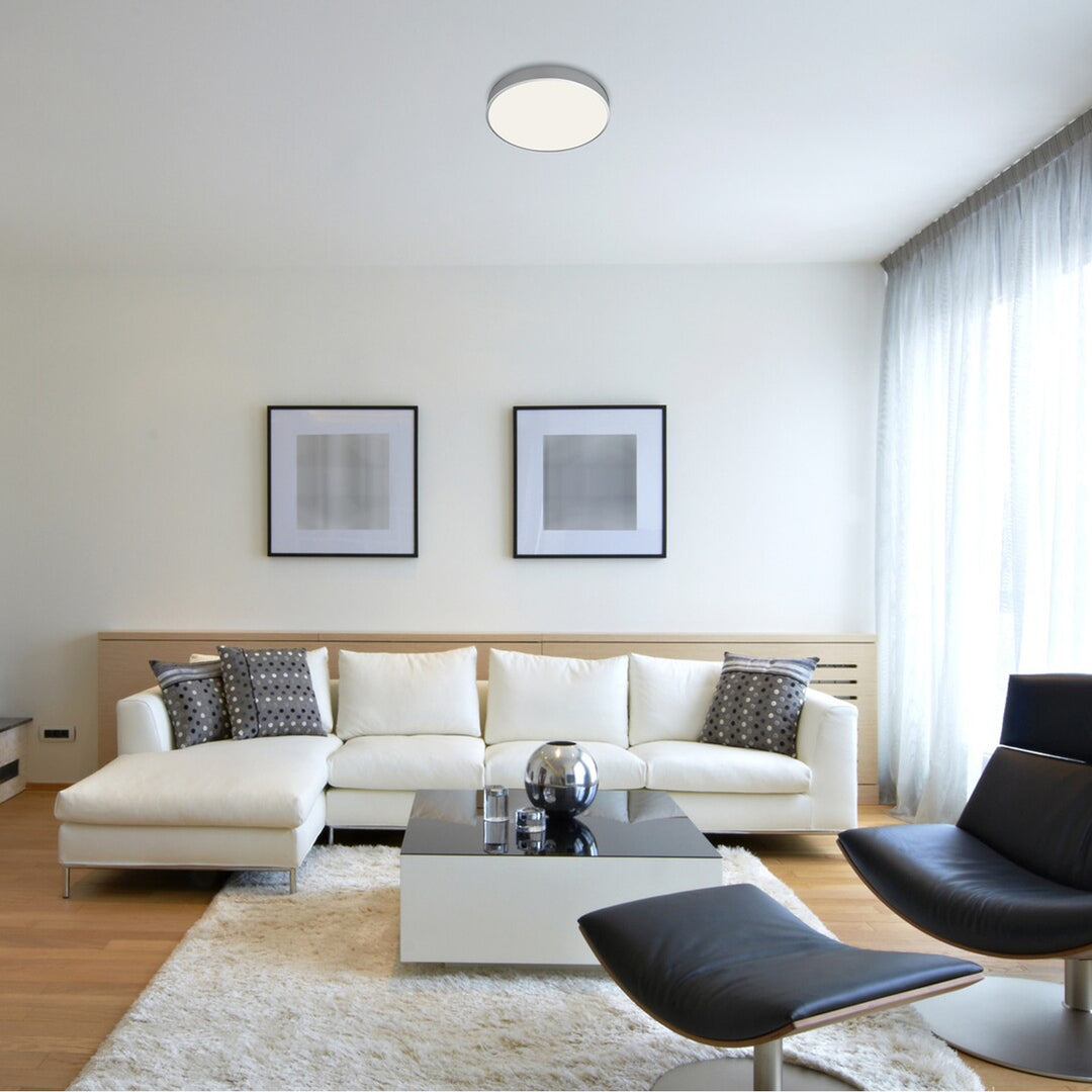 Lámpara de techo Rabalux Tesia 3315 silver 36W luz blanca natural