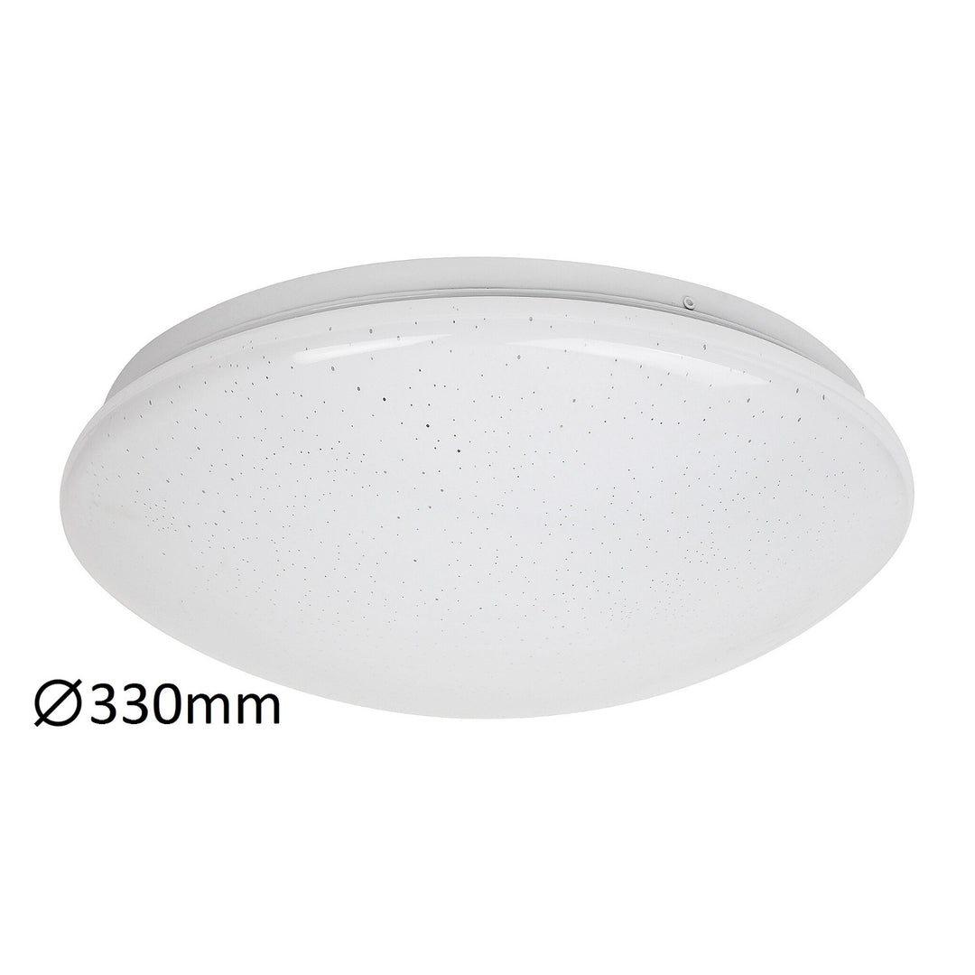 Rabalux Lucas candeeiro de teto redondo 3937 branco 18W