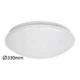 Rabalux Lucas candeeiro de teto redondo 3937 branco 18W
