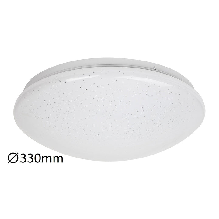 Rabalux Lucas candeeiro de teto redondo 3937 branco 18W