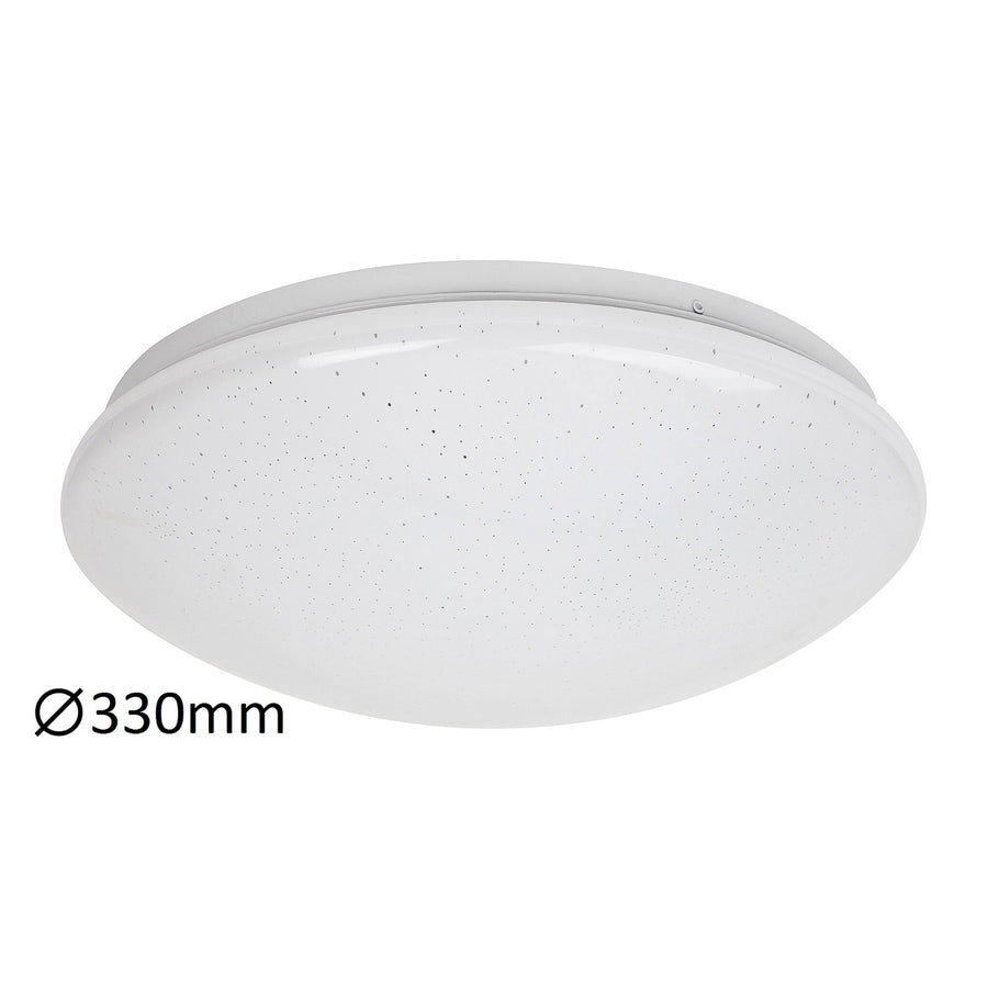 Rabalux Lucas candeeiro de teto redondo 3937 branco 18W