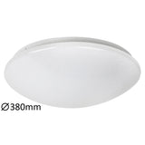Rabalux Lucas lâmpada do teto redonda 3938 branco 24W LED