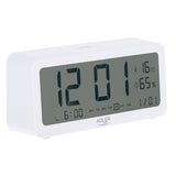 Despertador a pilhas Adler AD1195w, branco, com iluminação