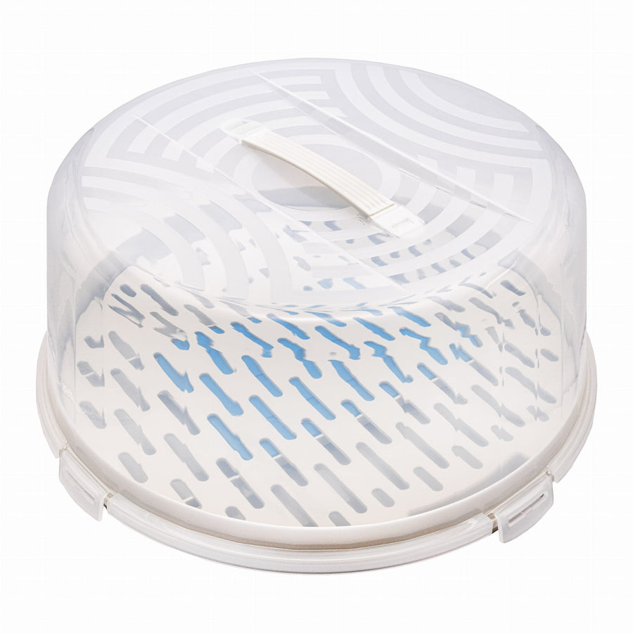 Suporte para bolo BranQ Recipiente redondo para bolo ALEGRIA com refrigerador