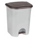 Papelera de pedal con dos cubos extraíbles de 11L - Keeeper 11536160000NNN