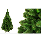 Árvore de Natal artificial Damich, pinheiro, decoração de Natal, incluindo suporte de folha em PVC, 220 cm