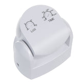 Detector de movimento PIR Maclean MCE468 W, infravermelho, IP65, branco, alcance de 12 m, carga máxima de 600/1200 W