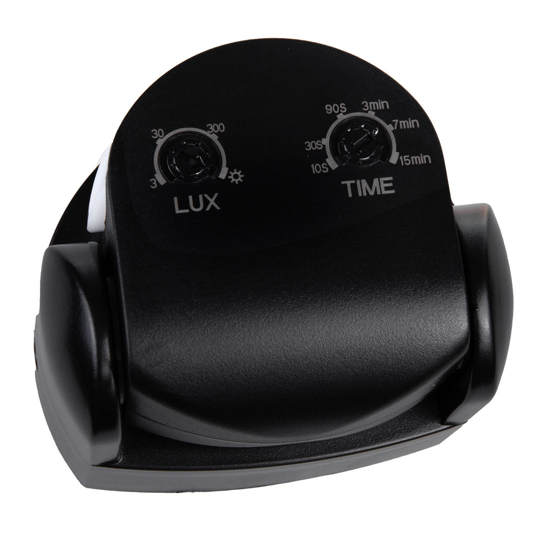 Detector de movimento PIR Maclean MCE468 B, infravermelho, IP65, preto, alcance de 12 m, carga máxima de 600/1200 W