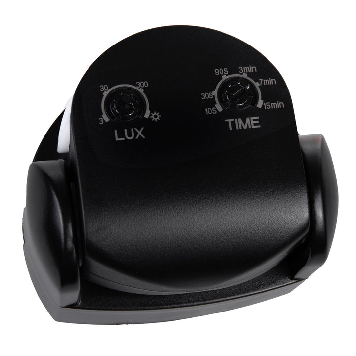 Detector de movimento PIR Maclean MCE468 B, infravermelho, IP65, preto, alcance de 12 m, carga máxima de 600/1200 W