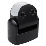 Detector de movimento PIR Maclean MCE468 B, infravermelho, IP65, preto, alcance de 12 m, carga máxima de 600/1200 W