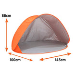 LAMEX JUNIOR Tienda de Campaña de Playa Camping Autoplegable Color Naranja