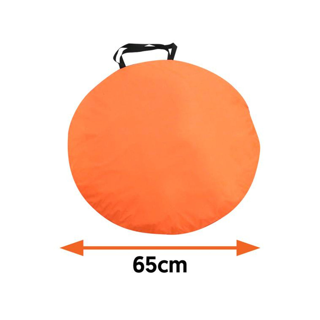 LAMEX JUNIOR Tienda de Campaña de Playa Camping Autoplegable Color Naranja