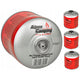 4x cartucho de camping gas Alpen de 500 g. Certificado: Pi 0437, según EN417, propano-butano, rango -10°c a + 40°c, válvula 7/16" IK008