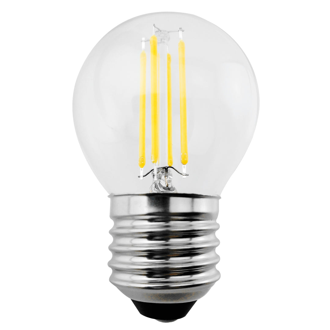 6 lâmpadas de filamento LED Maclean E27, 6W, 230V, branco quente WW 3000K, 600lm, decorativa retro Edison G45, MCE284
