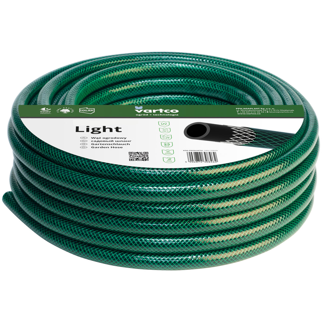 Conjunto de jardim - 50 m de mangueira de 1/2", carrinho, engate rápido - passante e batente, aspersor reto, ligação rosca fêmea