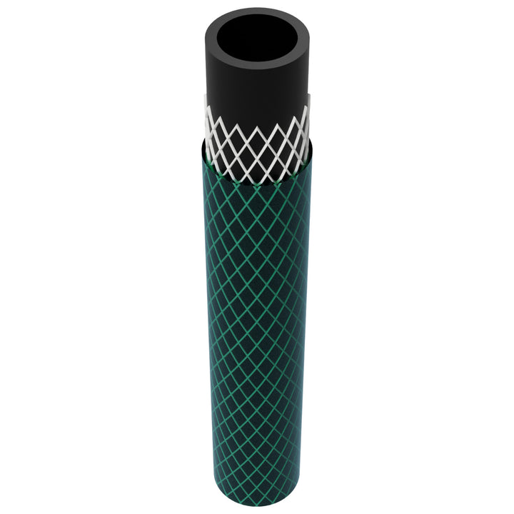Conjunto de jardim - 50 m de mangueira de 1/2", carrinho, engate rápido - passante e batente, aspersor reto, ligação rosca fêmea