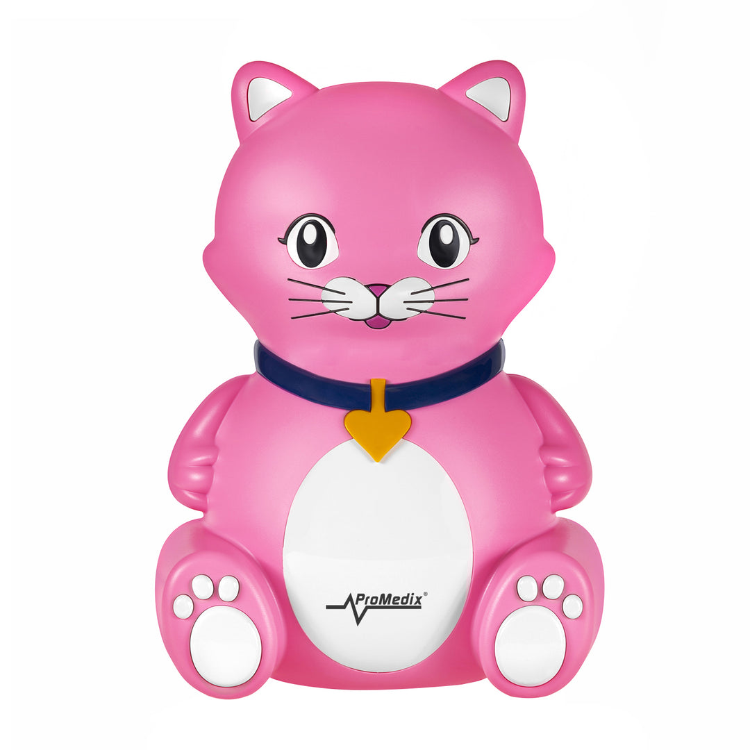 Inalador infantil Promedix para gatos, conjunto nebulizador, máscaras, filtros, PR-816 + chupeta inaladora universal Gess