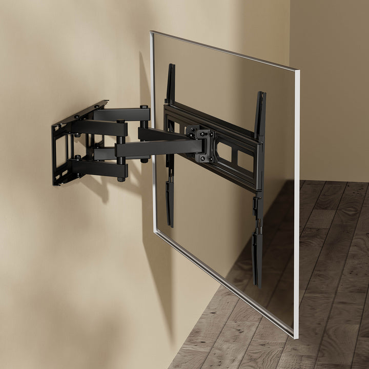 Suporte TV Maclean MC-710N, VESA máx. 600x400, compatível com TVs curvas, 37-80", carga máxima de 40 kg
