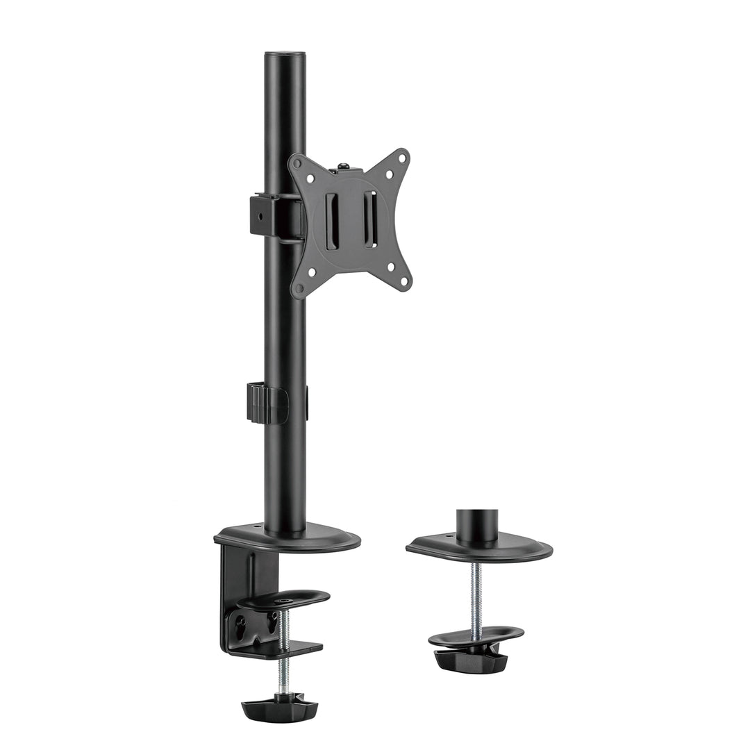 Suporte de mesa Maclean MC-751N para monitor LCD, VESA 75x75 e 100x100, 17-32". Carga máxima de 9 kg.