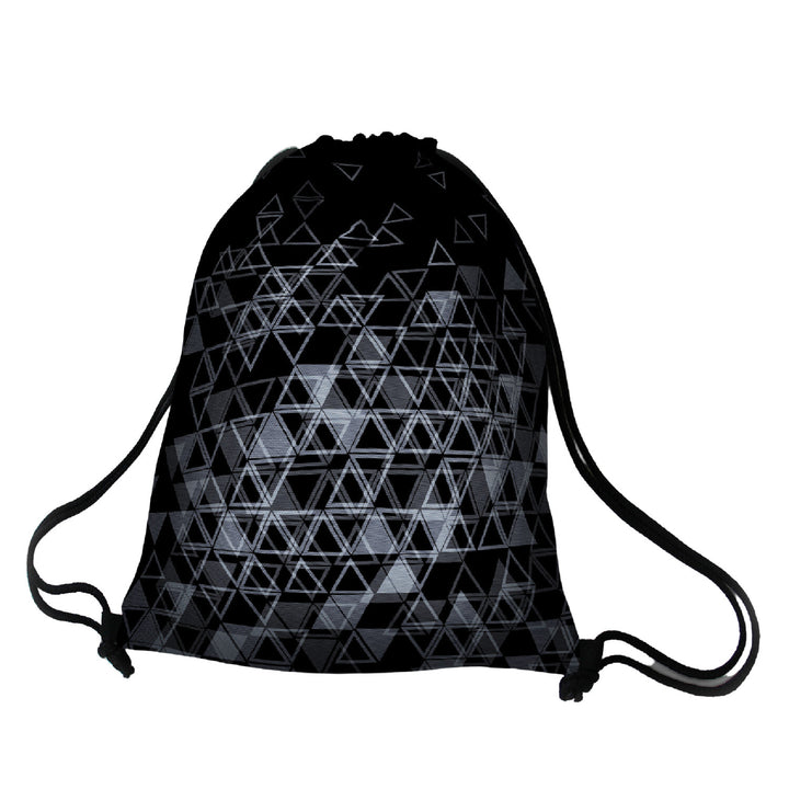 Bertoni Arco Design Bolsa Traseira Impressão em Cores, Mochila Impermeável, Impressão Triangular, EE0036