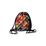 Bertoni Arco Design Bolsa Traseira Impressão em Cores, Mochila Impermeável, Impressão Jazz, EE0039
