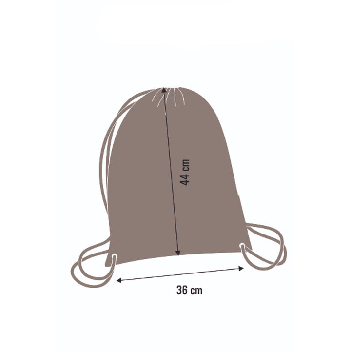 Saco traseiro Bertoni Arco Design com impressão colorida, mochila impermeável, estampa Catnip, EE0040