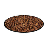 Almofada para cadeira Bertoni Almofada decorativa de feltro para cozinha (35 cm, café) EE0061
