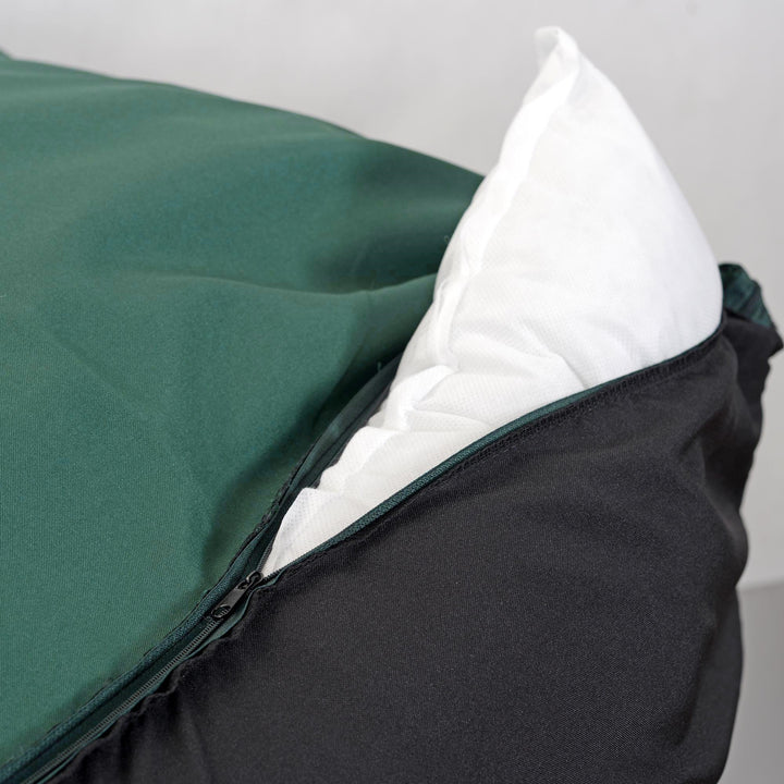 Cama para cão KINGDOG KINMIC75/65ZIE 75x65 cm verde/preto