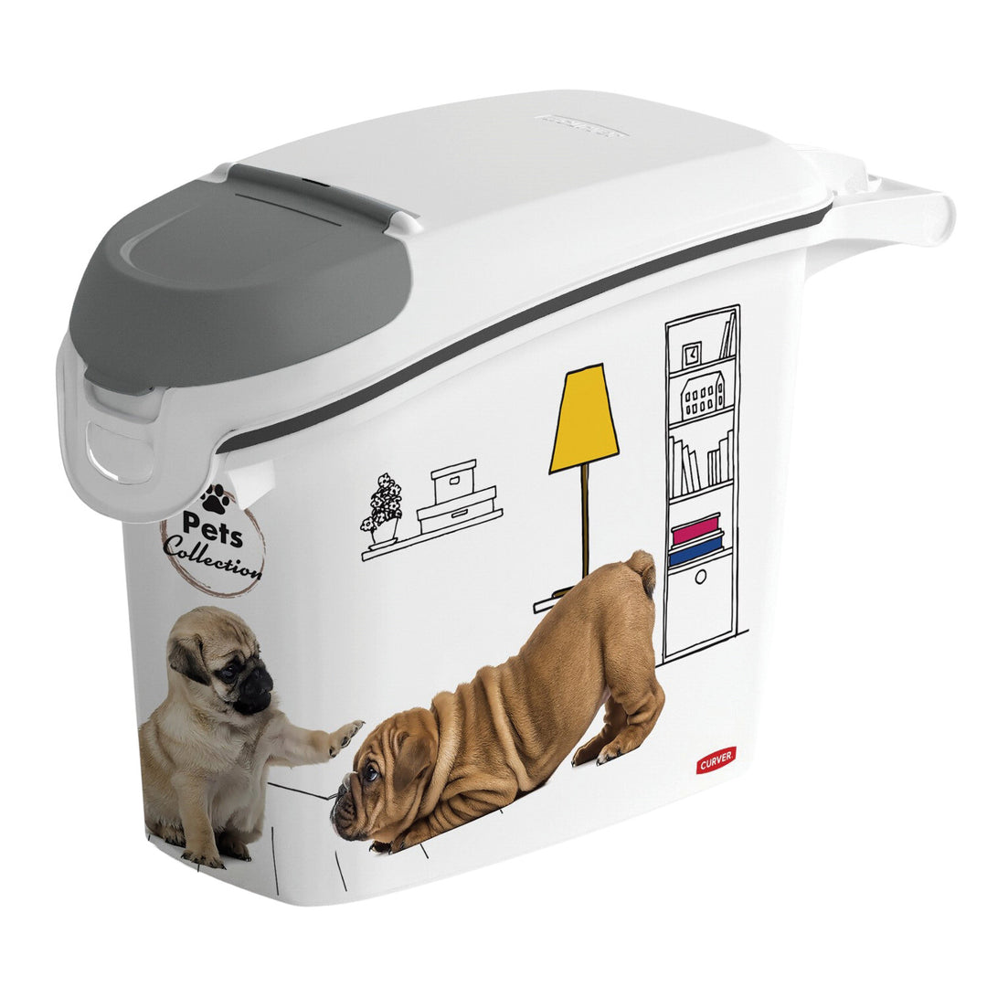 Curver PetLife Recipiente de ração seca para cães de 6 kg 23 x 50 x 36 cm