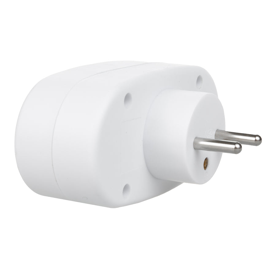 Maclean MCE337 E Base de Enchufe, Divisor con 2 Tomas e Interruptor de Encendido/Apagado, tipo E, 2x16A
