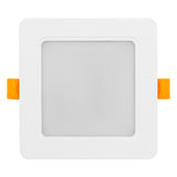 Painel de teto LED Maclean MCE373 S, montagem embutida fina, 9 W, branco neutro 4000 K, 120 x 120 x 26 mm, 900 lm