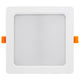 Painel de teto LED Maclean MCE374 S, montagem embutida fina, 18 W, branco neutro 4000 K, 170 x 170 x 26 mm, 1900 lm