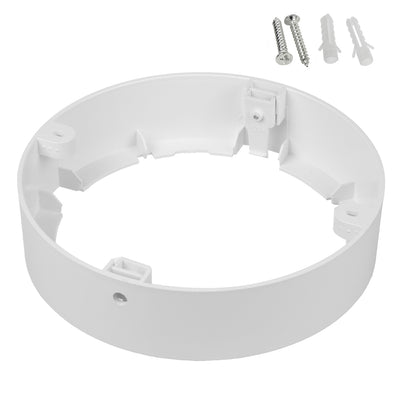 Adaptador de montagem superficial Maclean MCE377 R para painel LED de 18 W, redondo, 170 x 38 mm