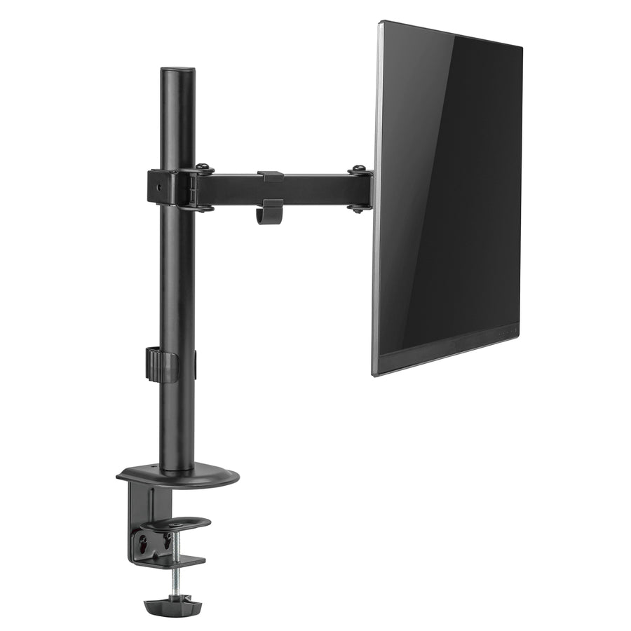 Maclean MC-572N Soporte de sobremesa para monitor LCD, brazo único, VESA 75x75 y 100x100, 17-32", 9kg