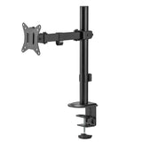 Maclean MC-572N Soporte de sobremesa para monitor LCD, brazo único, VESA 75x75 y 100x100, 17-32", 9kg