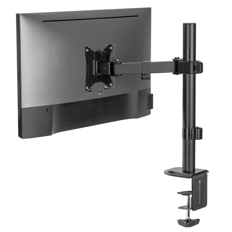 Maclean MC-572N Soporte de sobremesa para monitor LCD, brazo único, VESA 75x75 y 100x100, 17-32", 9kg