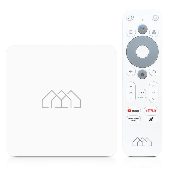 Reprodutor multimédia de domótica, 4K, Chromecast integrado, Android 11, Box R Lite